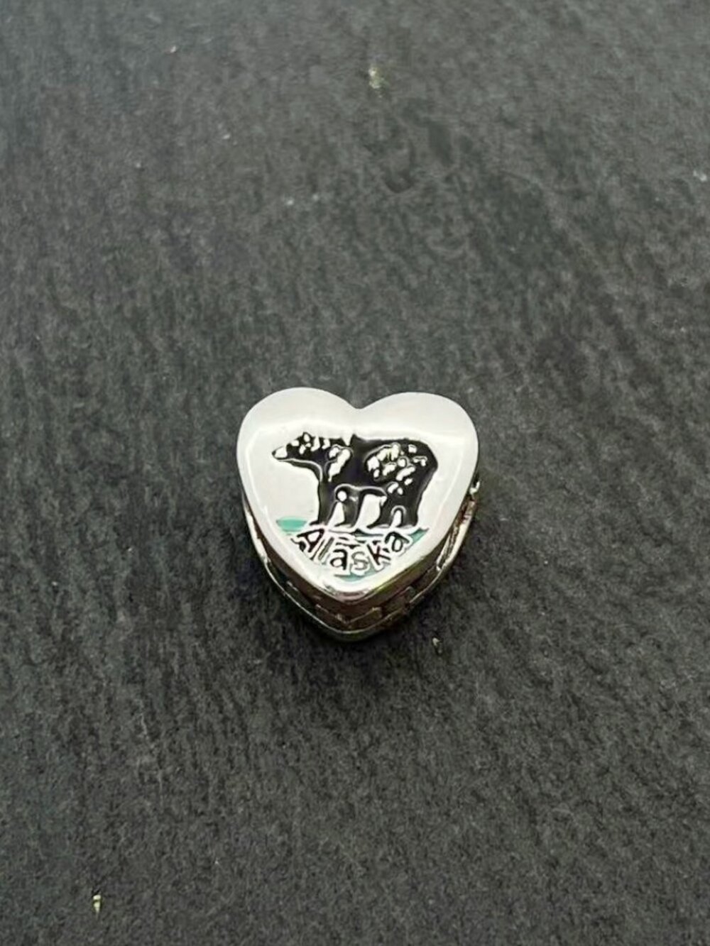 Pandora Alaska Exclusive Stars Pendant Heart Charm Sterling Silver Jewelry